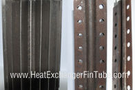 Welded Perforated Longitudinal Finned Tubes of TP304 / TP304L Stainless Steel