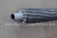 A179 / A192 / SA210 SMLS Carbon Steel tube , OD25.4mm I Type Threaded Steel Fin Tube